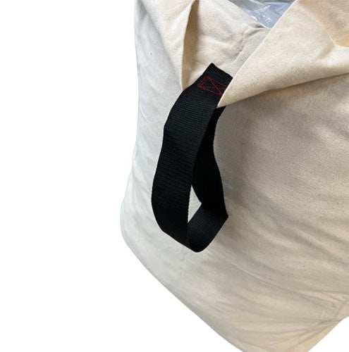 Correctional Canvas Laundry bag showing the handle
