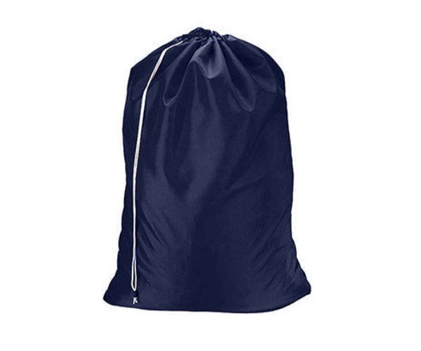 image of industrial blue laundry bag