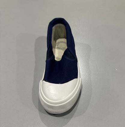 Canvas slip-on  with toe cap