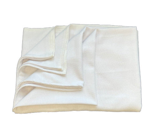 white fire retardant Blanket 
