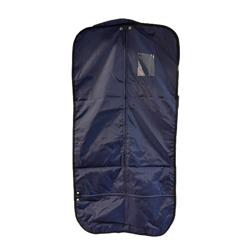 Navy Blue Garment bag with shoe compartment