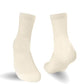 one pair of beige tube socks