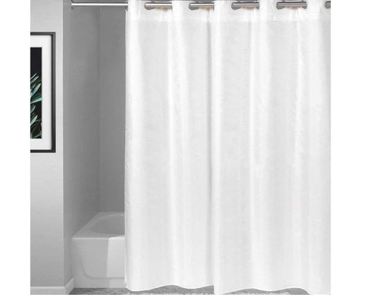 Vinyl Hookless Shower Curtain