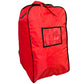 Red Property Bag showing the side pocket